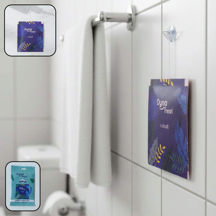 Cobalt Hanging Air Freshener Gel – Long Lasting Cool Aqua Fragrance
