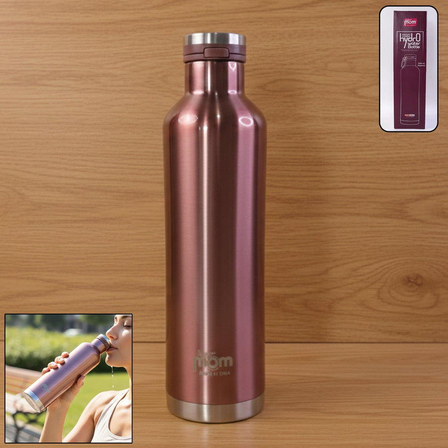 Insulated Stainless Steel Water Bottle – 1000ML Durable Hydro Flask