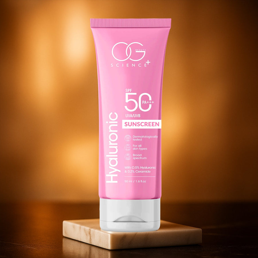 Hyaluronic Sunscreen SPF 50 – Lightweight Hydrating Sun Protection