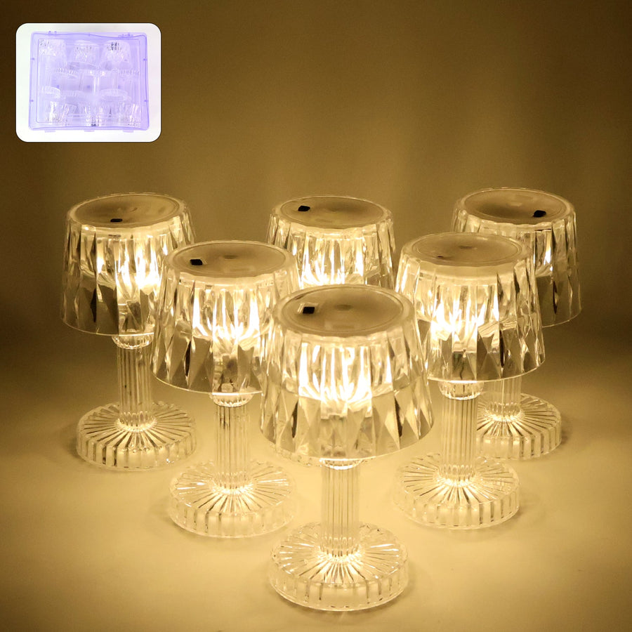 LED Mini Table Lamp Set – Battery Operated Decorative Lights