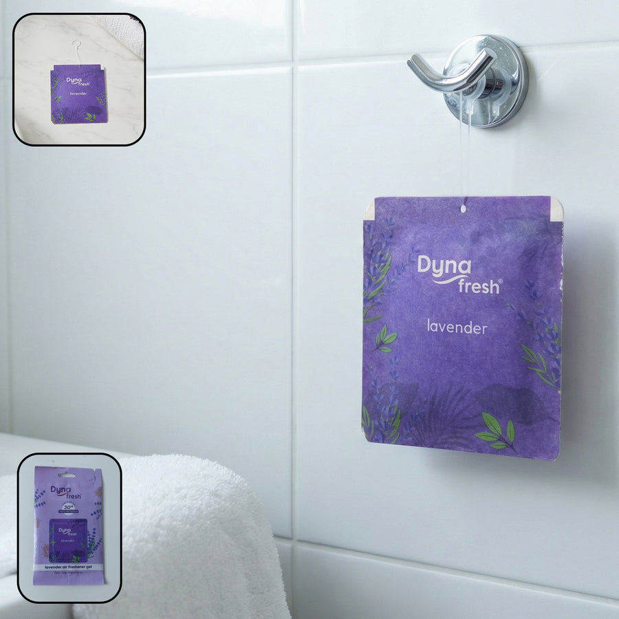 Lavender Hanging Air Freshener Gel – Long-lasting floral fragrance