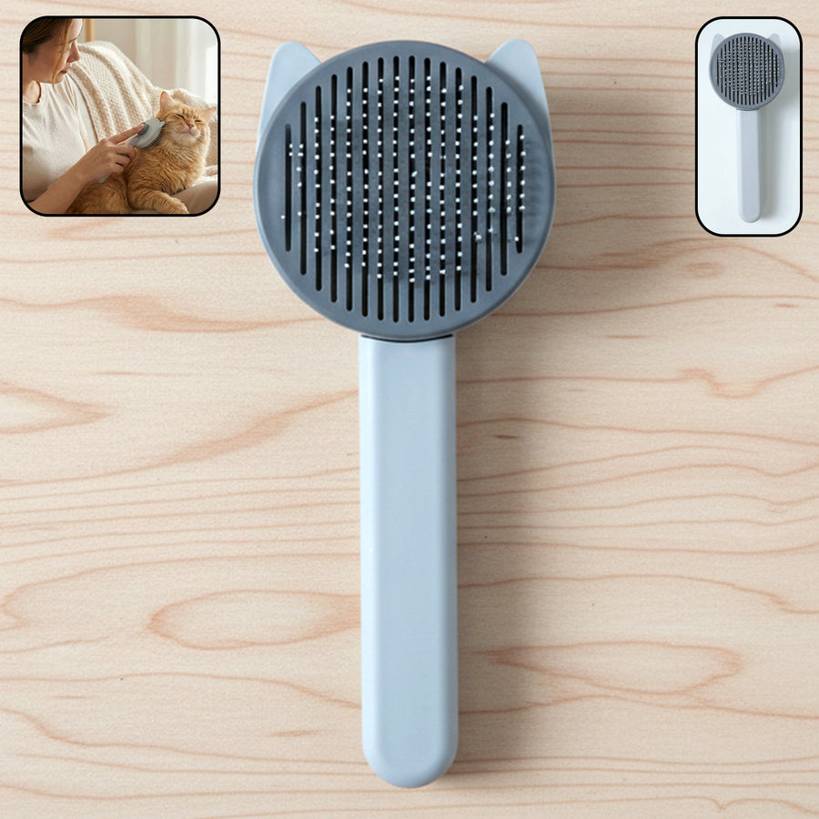 Pet Hair Removal Needle Comb – Gentle Deshedding for Dogs & Cats