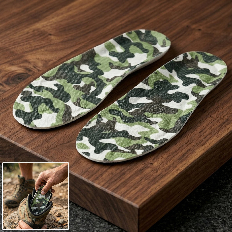 Flexible Shock Absorbing Shoe Insoles – Comfort Fit & Support