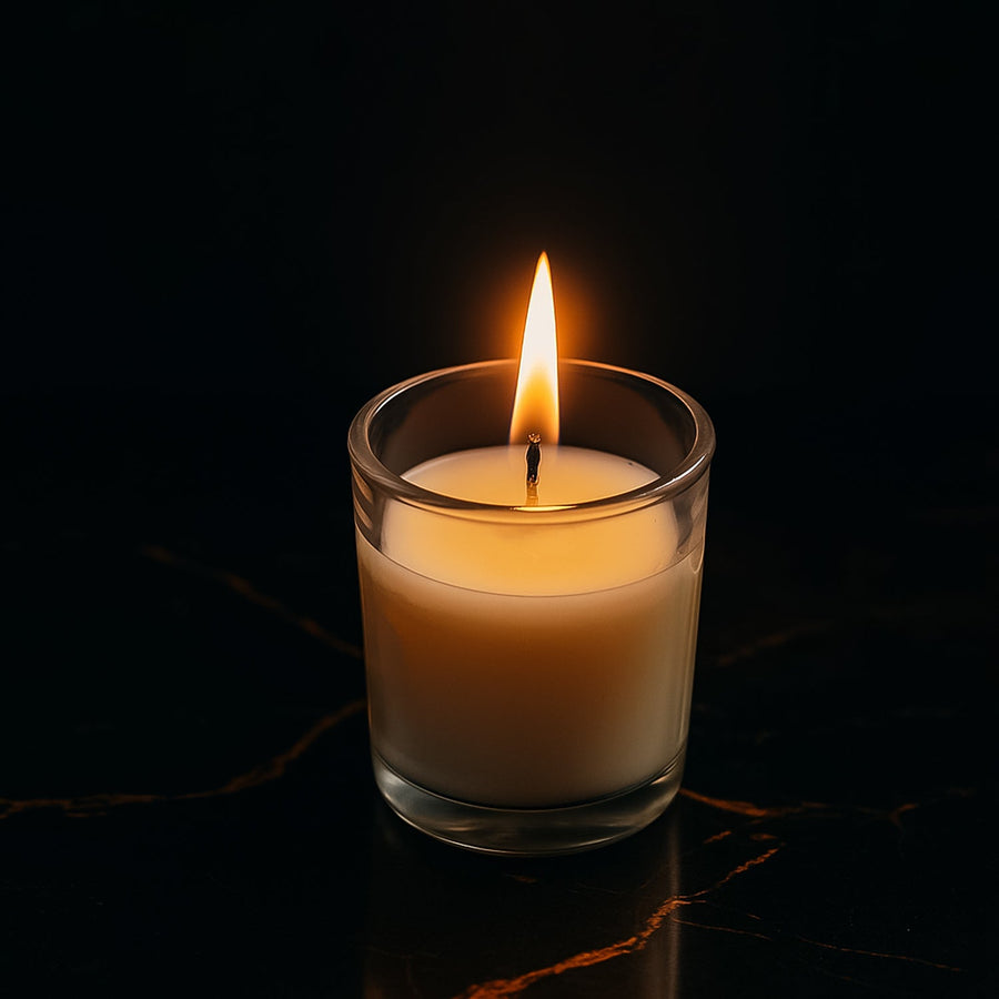 Scented Votive Candle – Sweet Dreams Soy Blend in Glass Jar