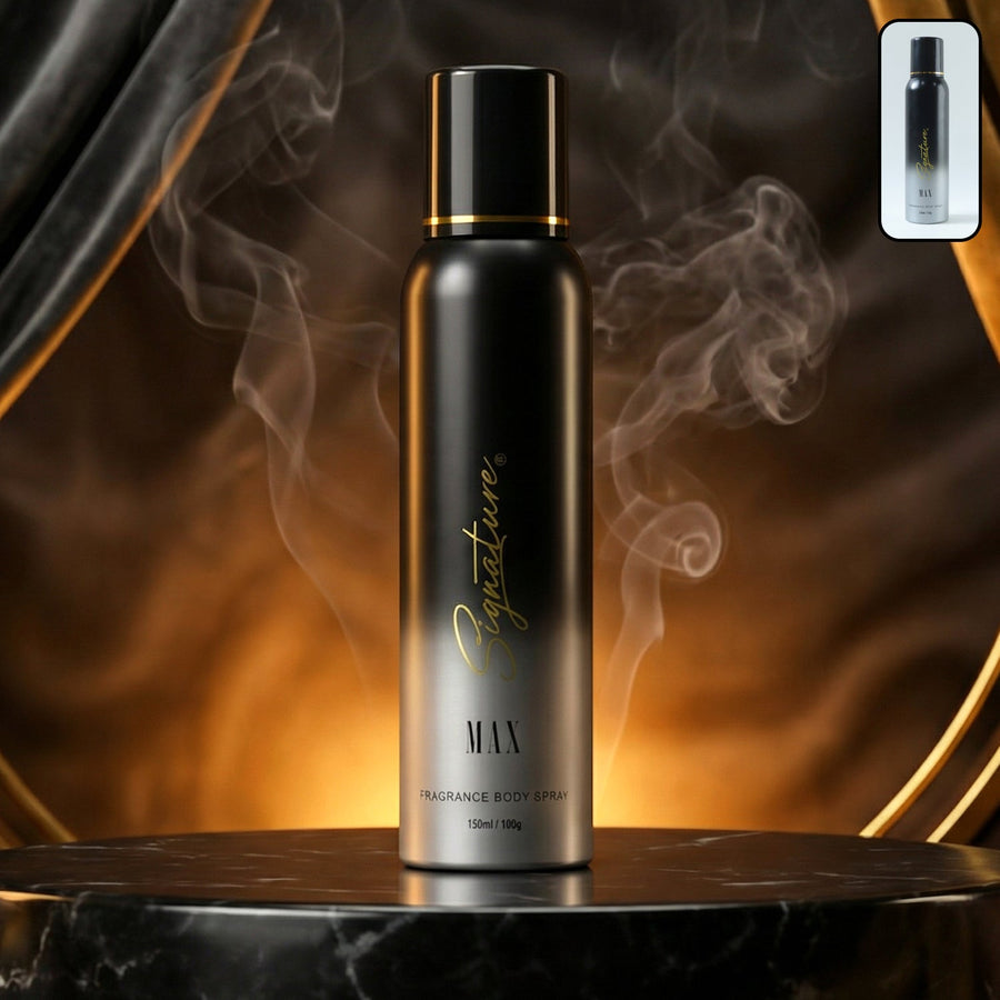 Signature Max Body Spray – Bold & Long Lasting Fragrance for Men