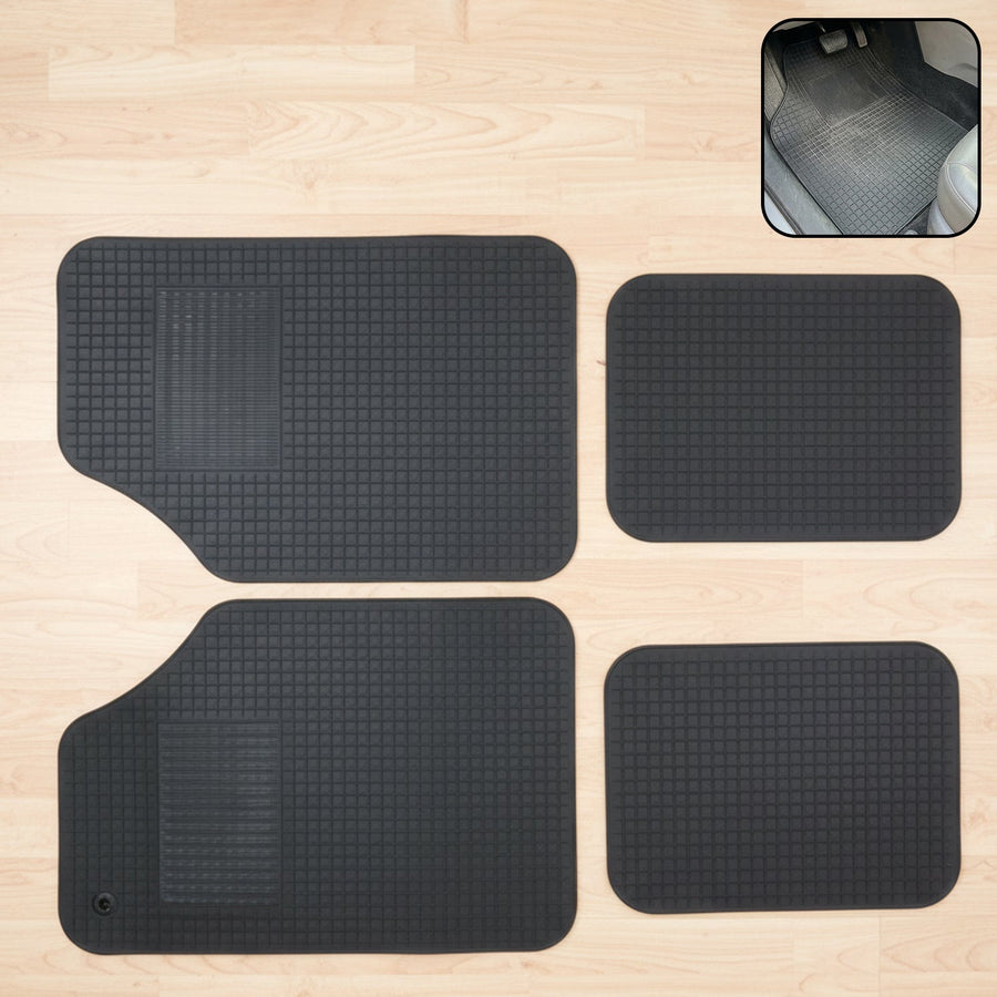 Universal Heavy Duty Car Floor Mat Set – All-Weather Vehicle Protection