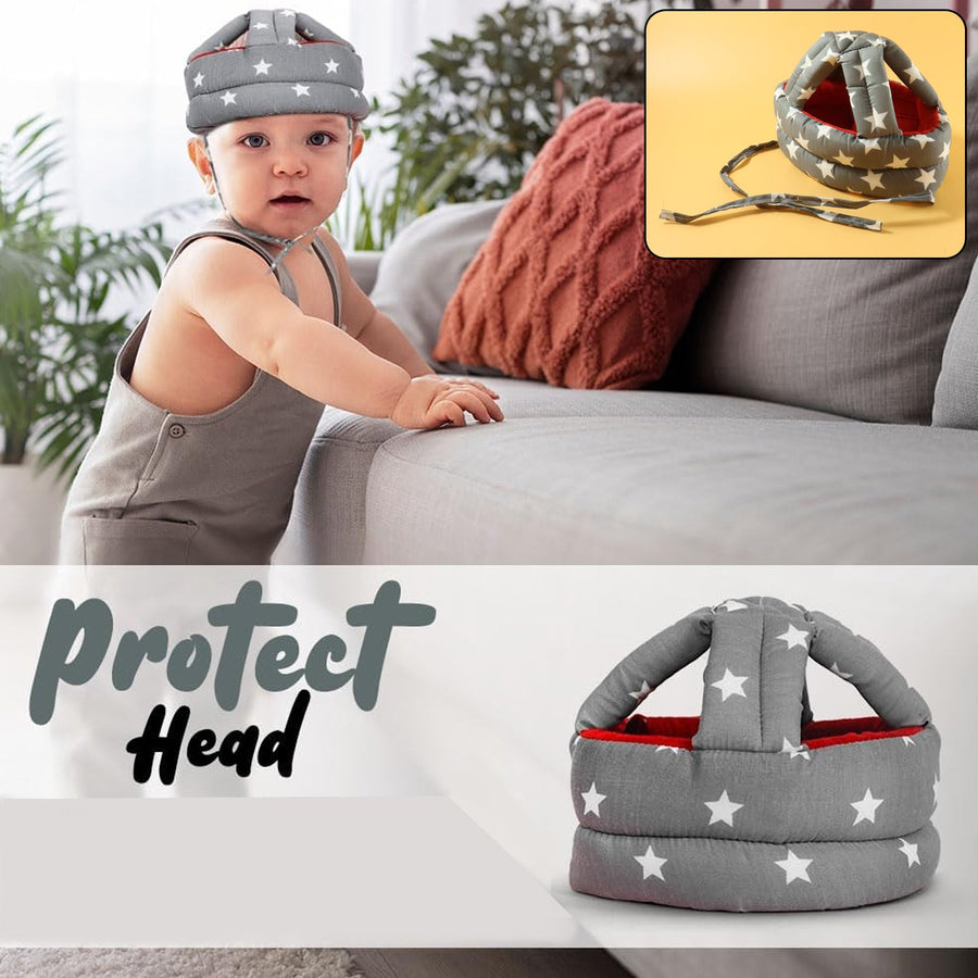 Baby Safety Helmet – Soft Head Protection for Crawling & Walking
