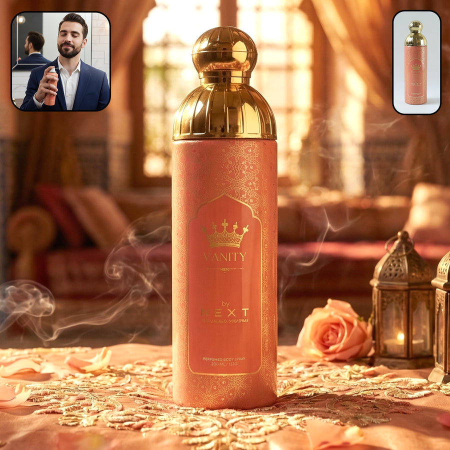 Next Vanity Perfumed Body Spray – Long Lasting Fresh Fragrance