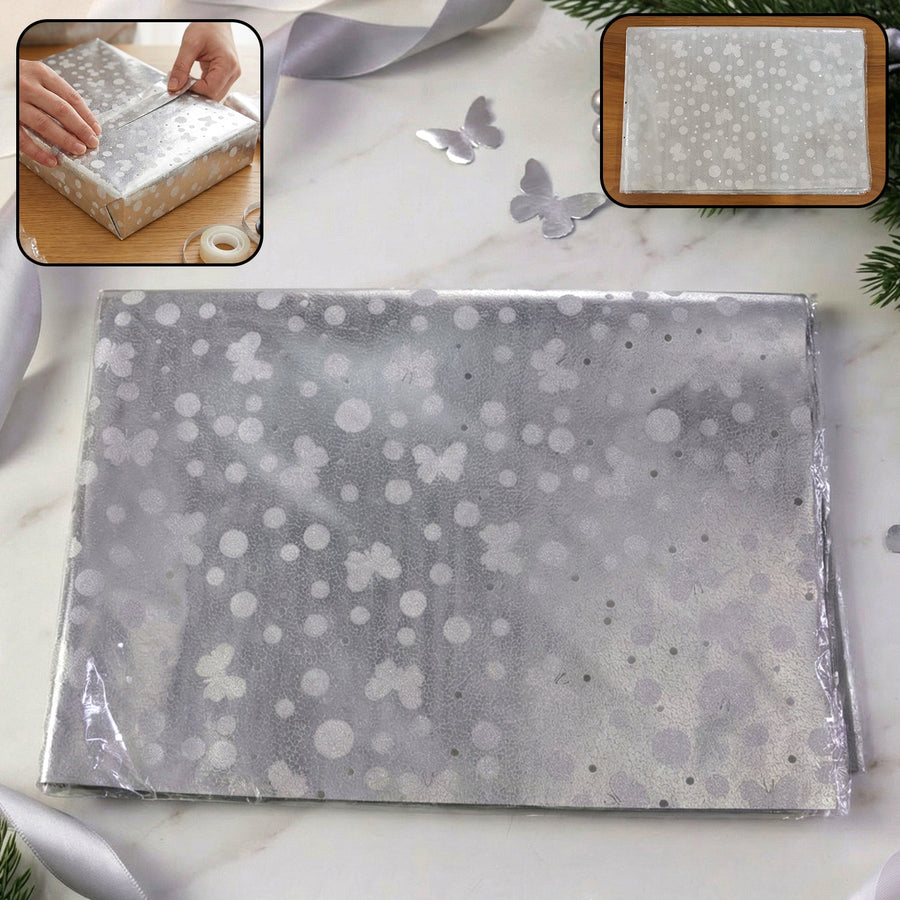 Butterfly Gift Wrapping Paper – Elegant 70×50 CM Sheet