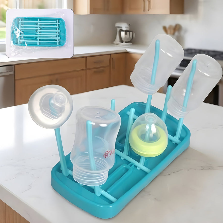 Baby Feeding Bottle Drying Rack – Compact & Hygienic Design