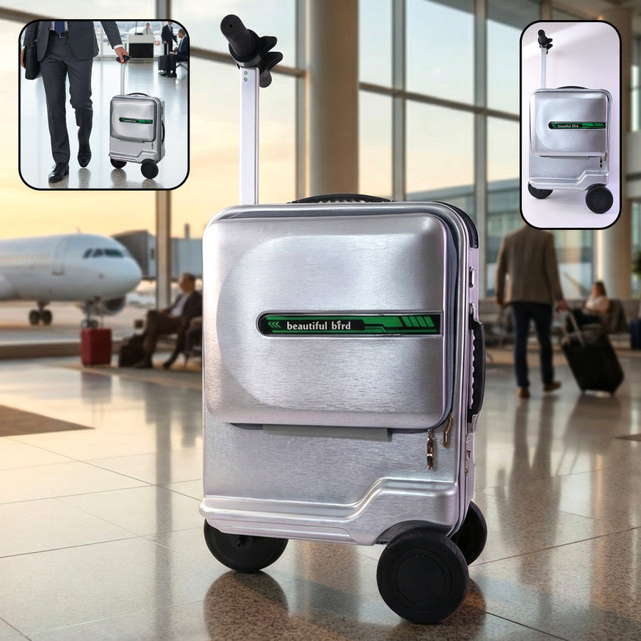 Ride-On Scooter Travel Trolley Bag – Compact & Hard Shell Protection