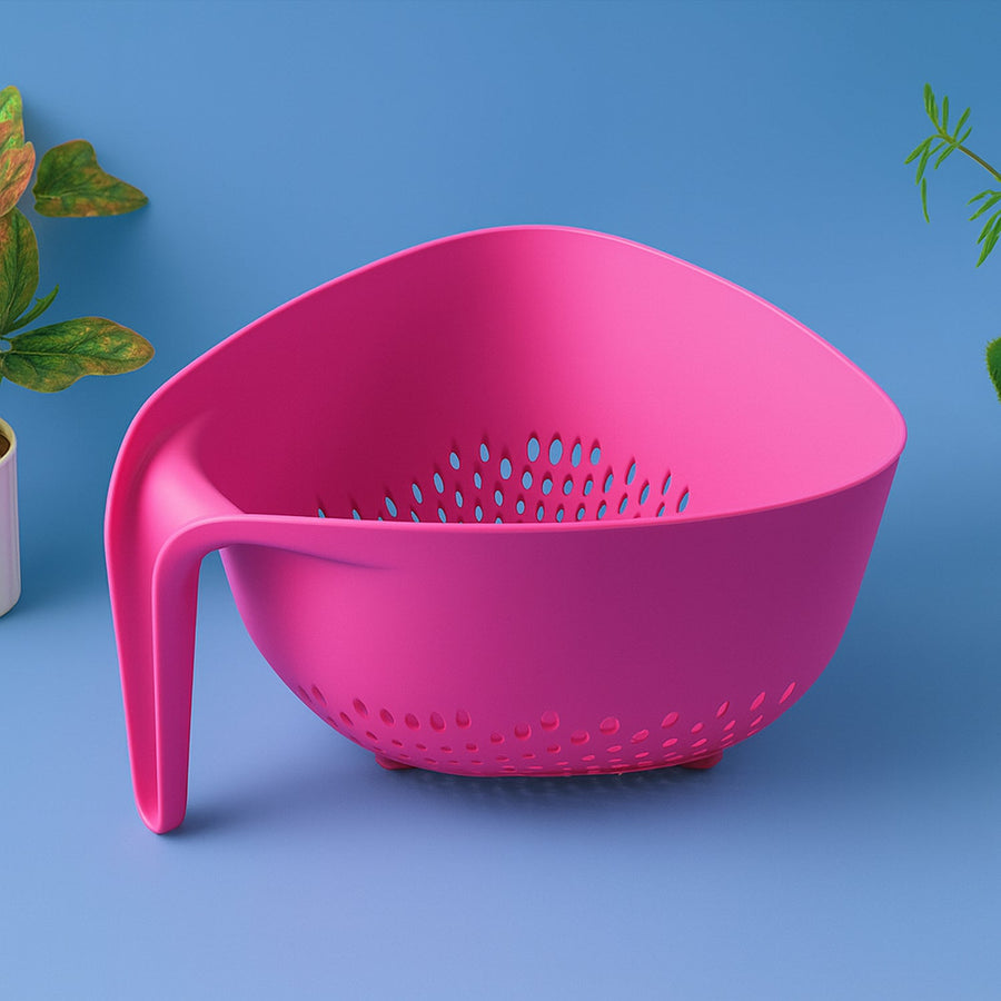 Triangular Kitchen Colander – Ergonomic Handle & Quick Drainage