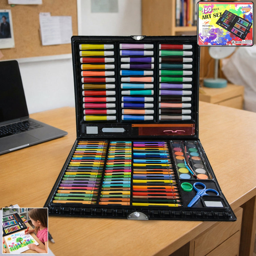 Art and Drawing Color Kit – 130-Piece Complete Set for Beginners