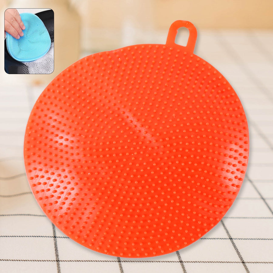 Silicone Dish Scrubber – Mildew-Free, Heat Resistant Sponge