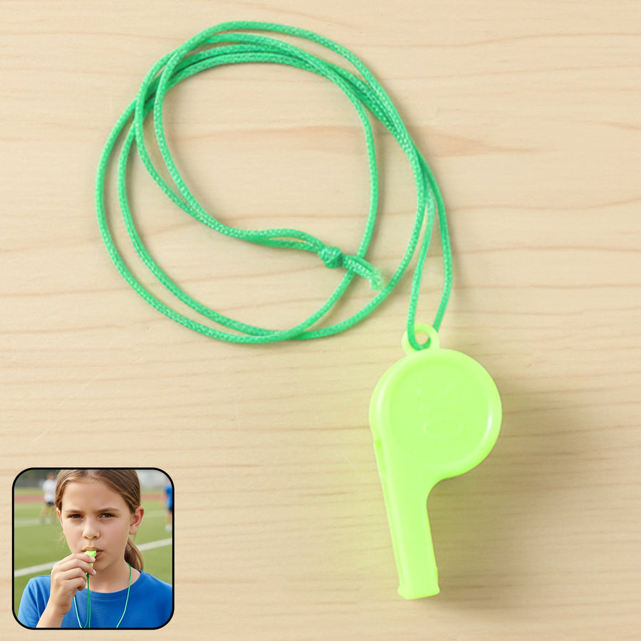 Plastic Sports Whistle – Loud and Durable Safety Signal