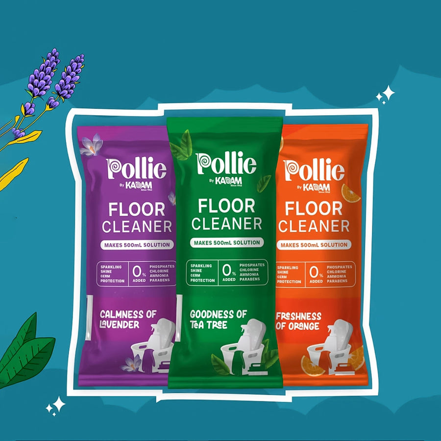 Concentrated Floor Cleaner Refill Kit – Eco-Friendly with Measuring Bottle