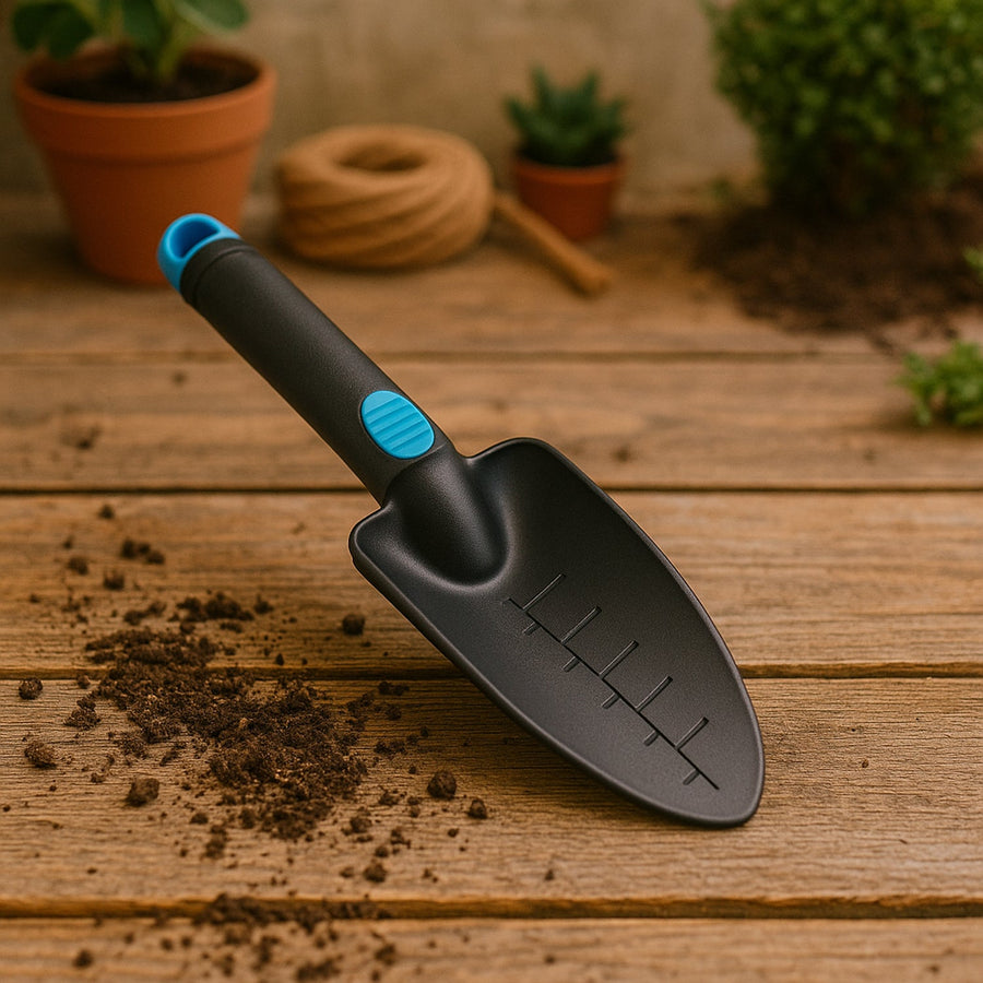 Heavy Duty Garden Hand Trowel – Durable Plastic with Measurement Marks