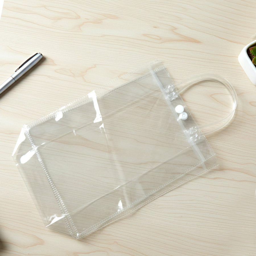 Transparent PVC Carry Bag – Lightweight & Durable Organizer