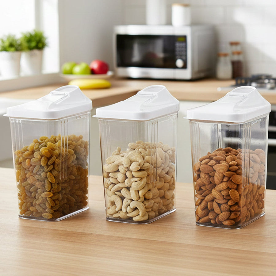 Airtight Storage Containers – Easy Flow 1100 ML (3 Pc Set)