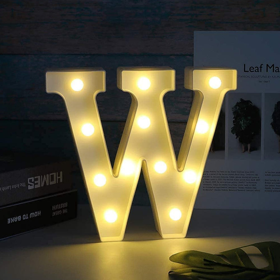 W Shaped LED Night Light – Soft Warm Glow Decorative Lamp