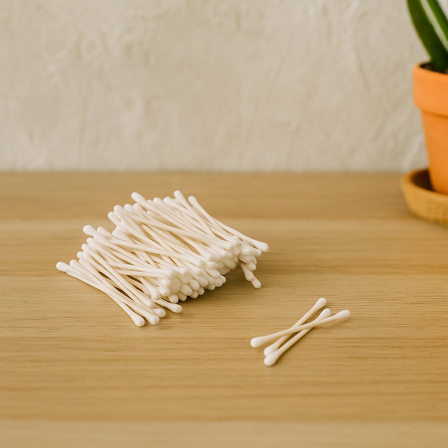 Paper-Stick Cotton Swabs – Dual-Tipped, Eco-Friendly | Tulips
