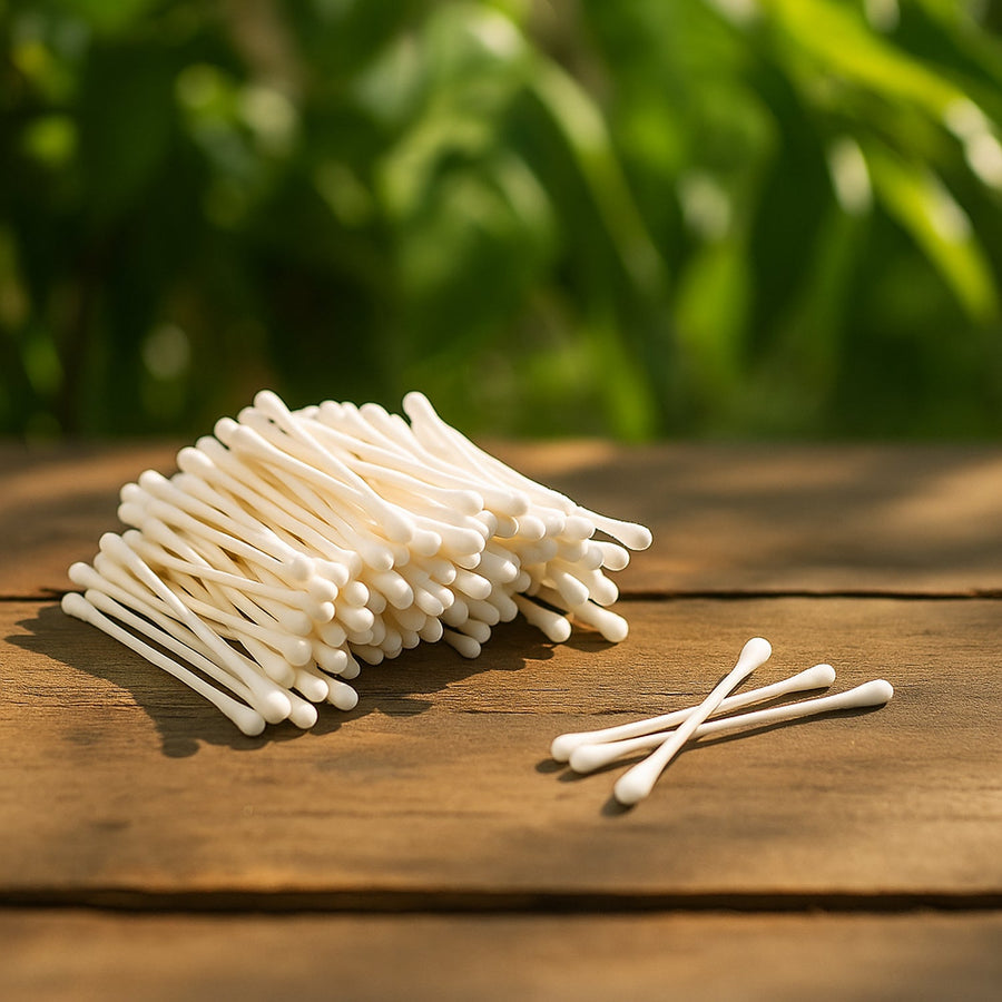 Cotton Swabs Paper Stick – Soft Dual Tips for Grooming & First-Aid