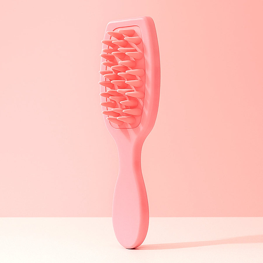 Silicone Scalp Massager – Soft Bristles for Deep Cleansing