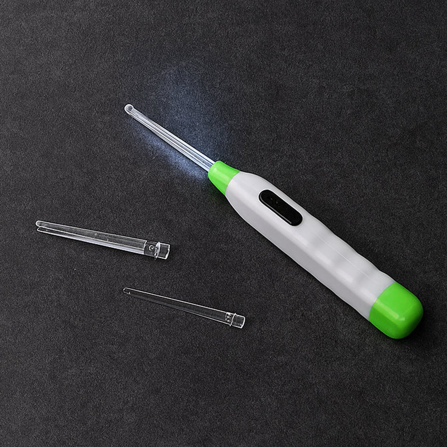 LED Flashlight Earpick – Safe & Precise Ear Wax Removal Tool
