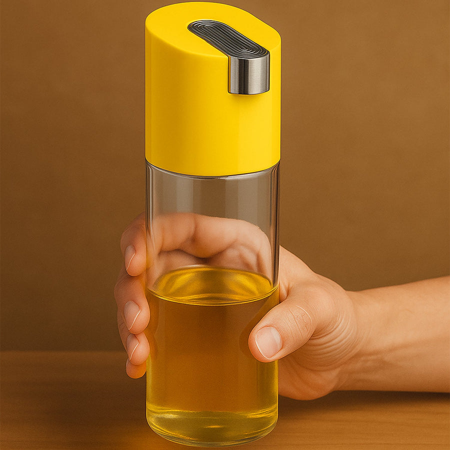 Oil Dispenser Bottle 500 ml – One-Touch Leak-Proof Pouring