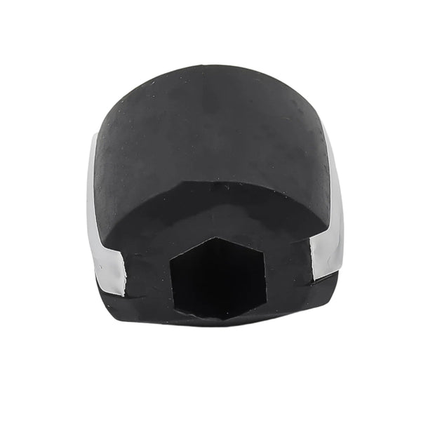 FitFuzion Jaw Exerciser in black, displayed on a clean white background.