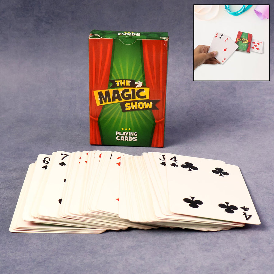 Magic Show Playing Cards – Professional Deck for Tricks & Games
