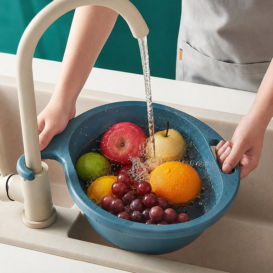 Kitchen Sink Drain Basket – Space-saving & Easy to Clean