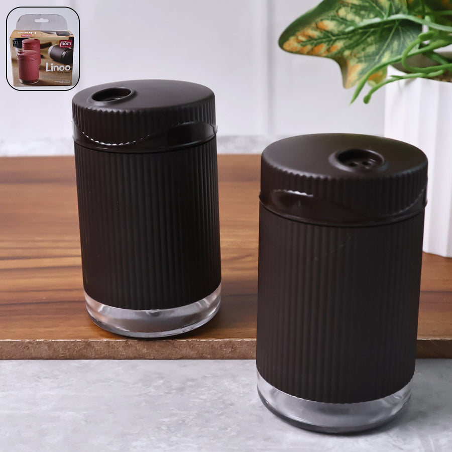 Salt & Pepper Dispenser Set – Unbreakable, Easy Control