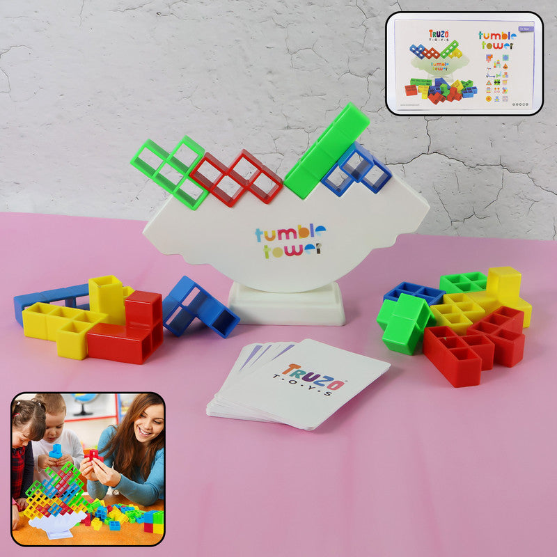 Tumble Tower Balancing Blocks – Fun Educational Stacking Game