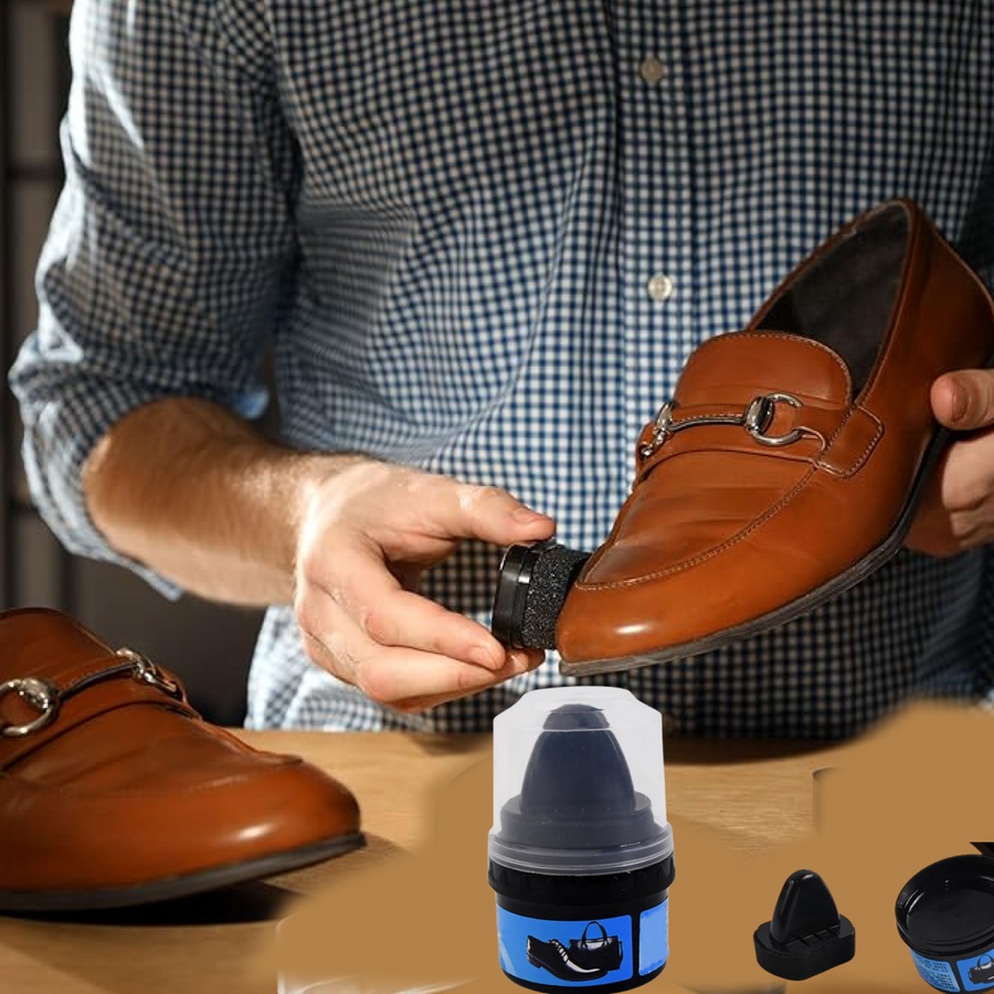 Shoe Shine Sponge – Instant Shine & Travel-Friendly Polish