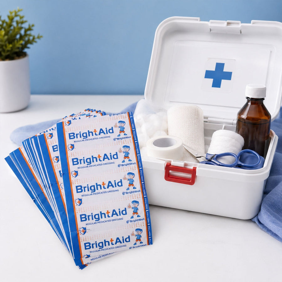 Medicated Adhesive Bandages – Soft, Breathable & Skin-Friendly