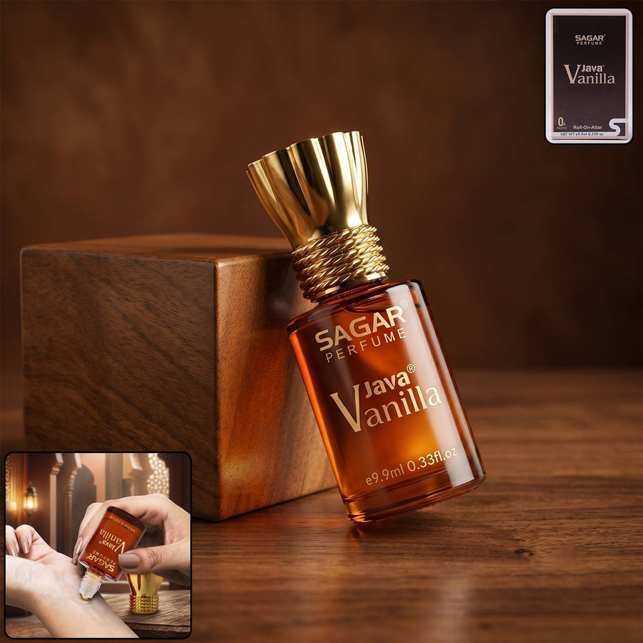 Unisex Vanilla Perfume Oil – Long Lasting Alcohol-Free Fragrance
