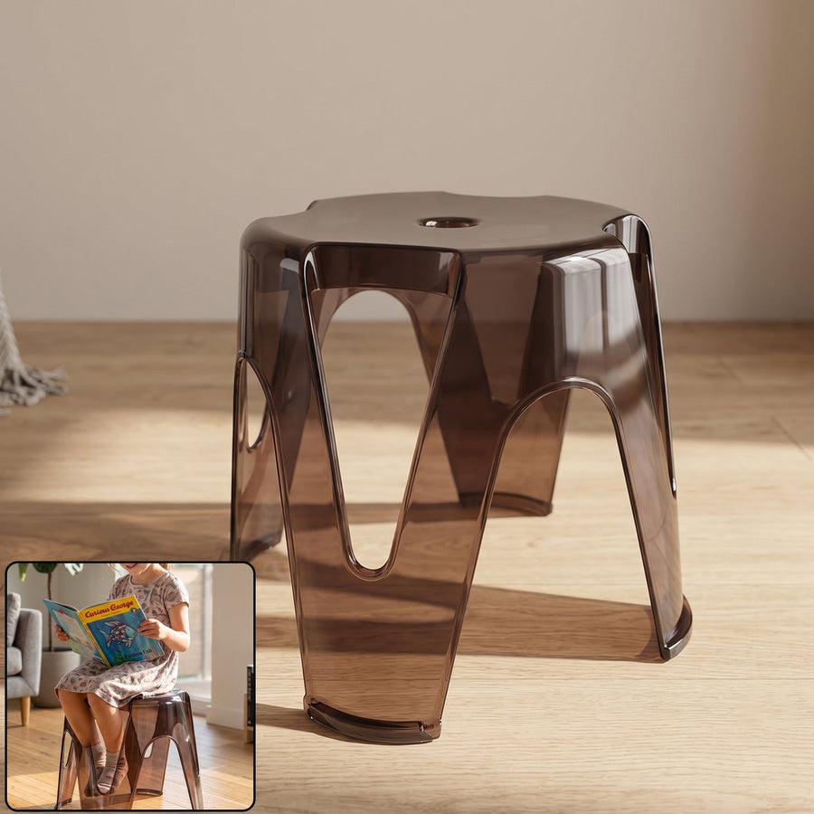 Plastic Sitting Stool – Lightweight & Multipurpose Design for Home & Outdoor