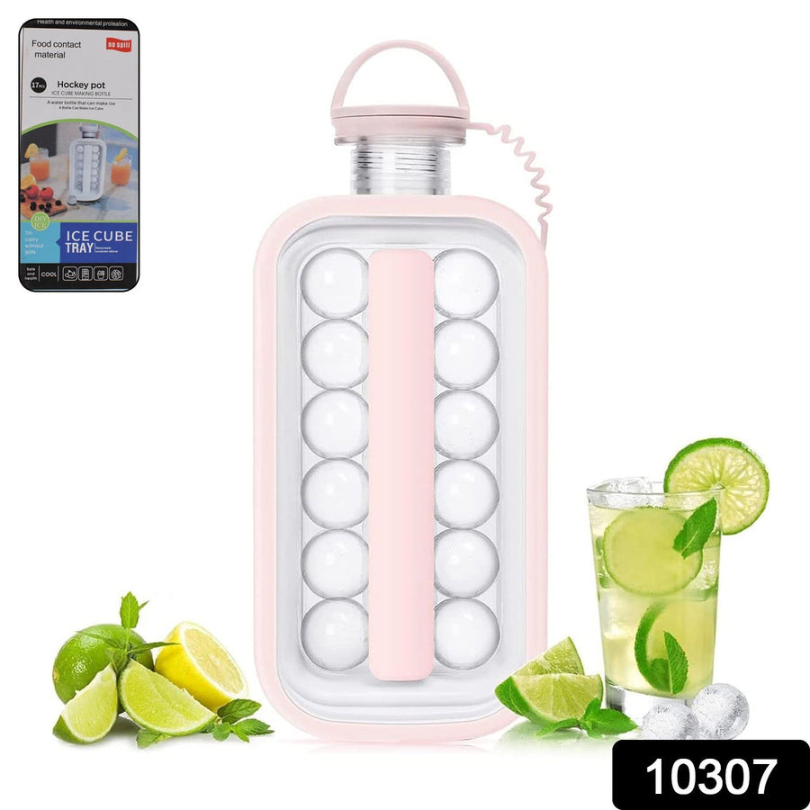Ice Ball Maker – 2-in-1 Portable Tray with 17 Spheres