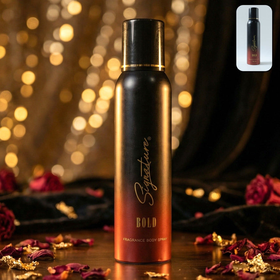 Signature Bold Fragrance Body Spray – Long Lasting Masculine Scent