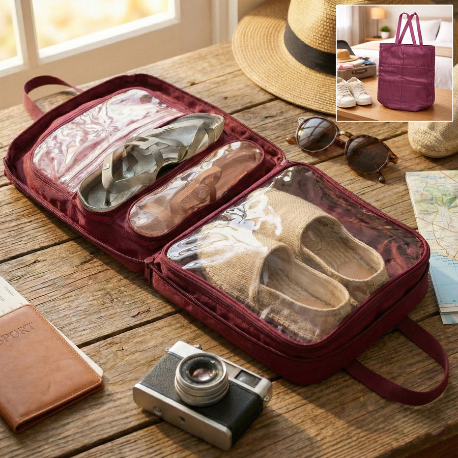 Travel Shoe Storage Bag – Spacious & Dust-Proof Organizer