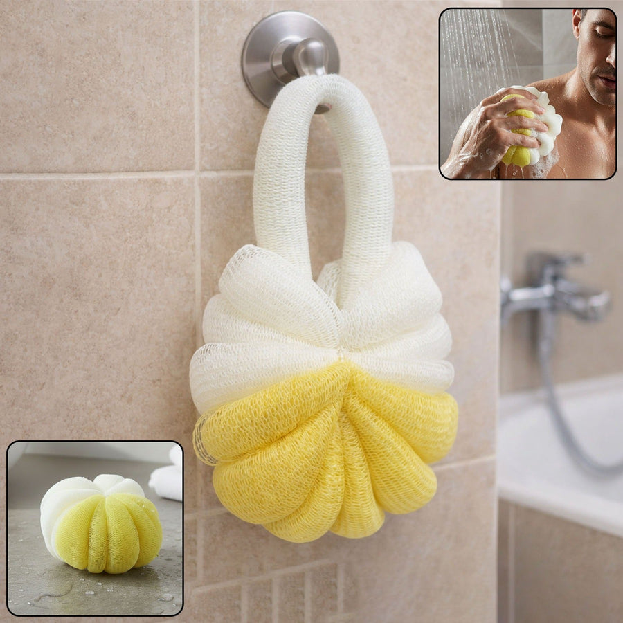 Soft Mesh Bath Loofah – Gentle Exfoliation & Rich Lather