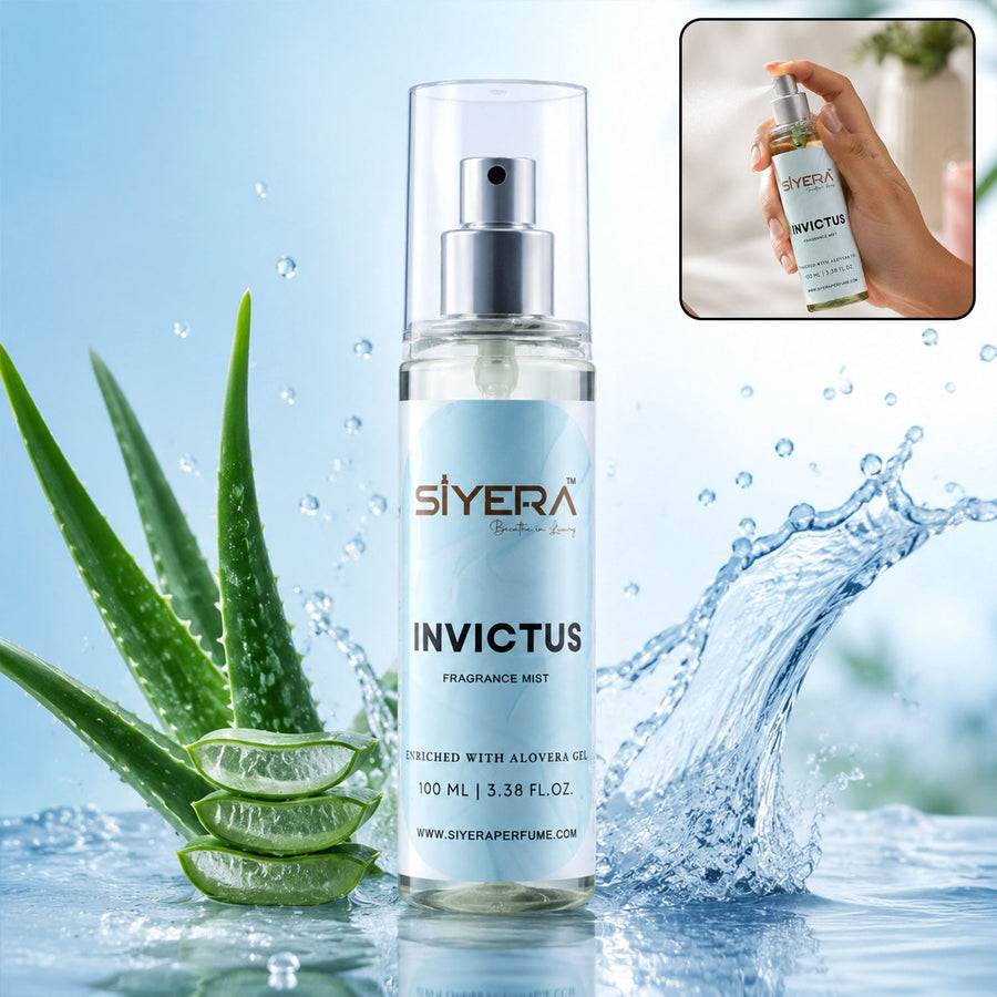 Siyera Invictus Fragrance Mist – Long-lasting Refreshing Spray