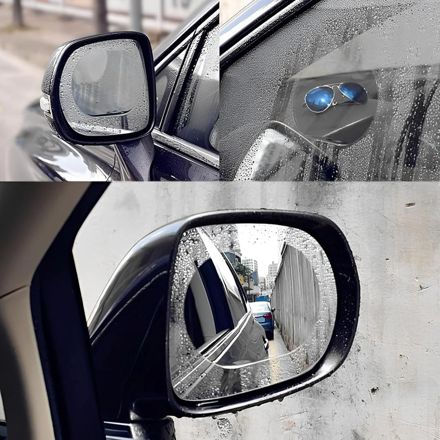Anti-Fog Rearview Mirror Film – HD Clear Protective Sticker