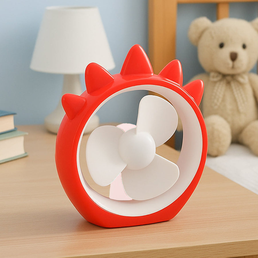 Mini USB Rechargeable Desktop Fan – Compact & Quiet Cooling