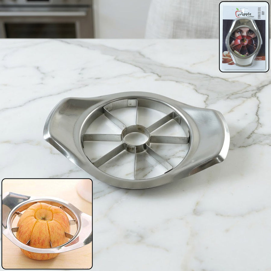 Heavy Duty Stainless Steel Apple Cutter & Slicer – Effortless & Precise