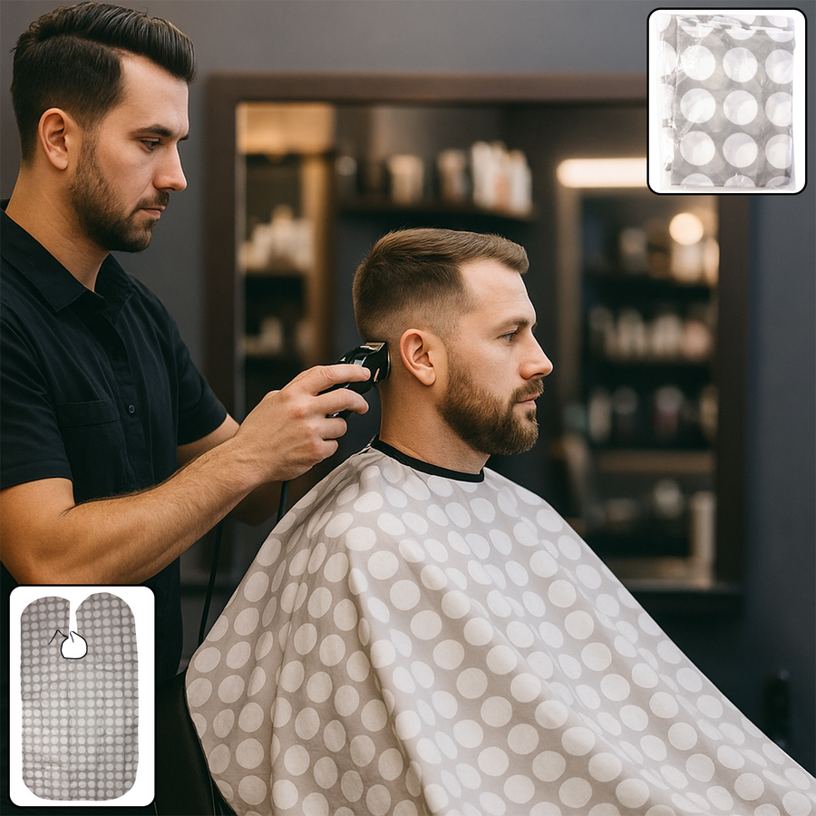 Hair Cutting Cape – Lightweight Waterproof Barber Gown