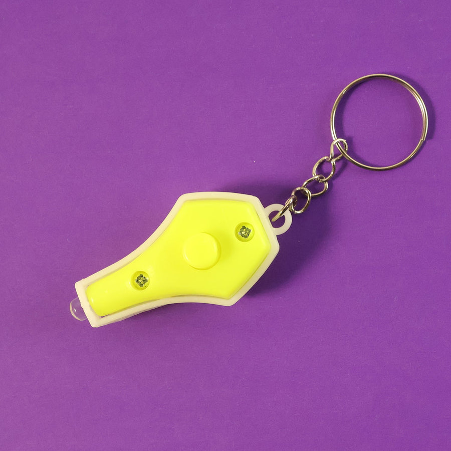 Mini LED Keychain UV Light – Compact Blue Light Torch