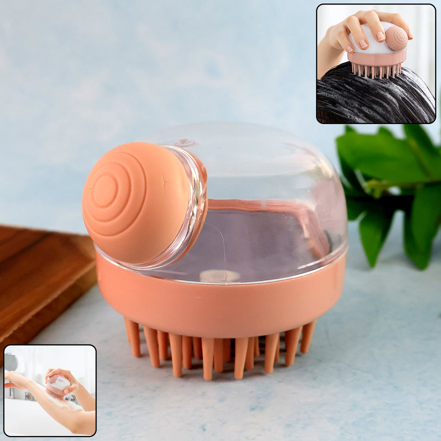 Head Scalp Massager – Soft Silicone Brush for Hair Growth