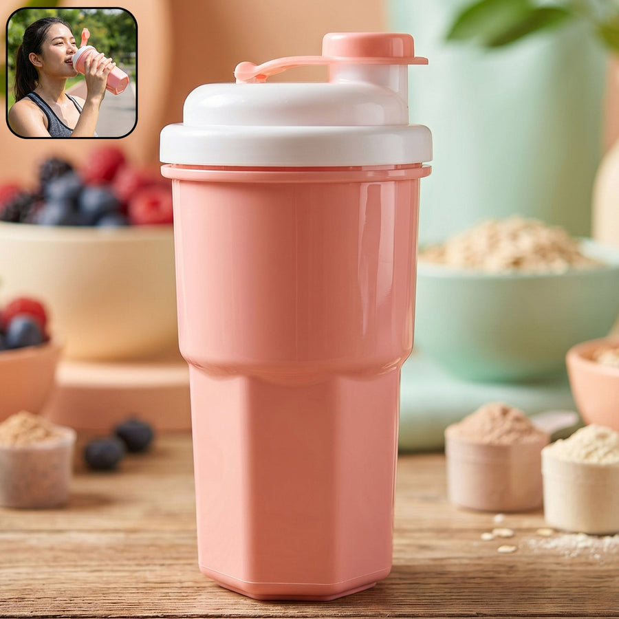 Protein Tumbler – Leakproof Shake Bottle for Gym & Travel